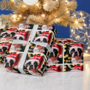 Search for boston terrier wrapping paper Puppy