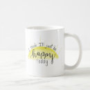 Search for happiness quote mugs Sun