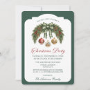 Search for gathering christmas invitations Holly and berries