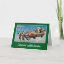 Search for convertible car cards Santa claus