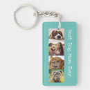 Search for pet rectangular keychains Dog lover