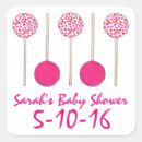 Search for cake pops stickers Baby shower