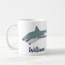Search for great white shark mugs Fish