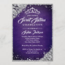 Search for diamond sparkle invitations Tiara