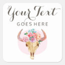 Recherche de crâne rose autocollants Roses