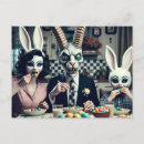 Recherche de lapin effrayant cartes postales Contenu générationnel