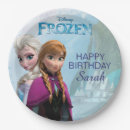 Search for frozen birthday decor Disney frozen tableware