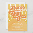 Search for sunshine birthday invitations Hippie sunshine party