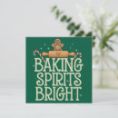 Search for baking spirits bright christmas cards Festive