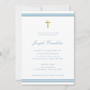 Recherche de boys 13x18 baptême invitations De