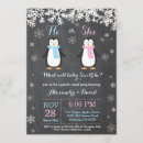 Search for penguin gender reveal invitations He or she