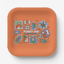 Recherche de scoobydoo assiettes en papier Chien de dessin animé