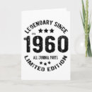 Search for 1960 years birthday cards Vintage