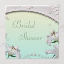 Recherche de fleur de lis bridal shower invitations Bride