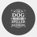 Search for spelled backwards stickers Puppy