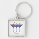 Search for alcoholic beverage keychains Martini