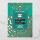 Search for peacock indian wedding invitations Ganesha