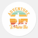 Search for adventurers stickers Wanderlust