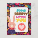 Search for easter love postcards Rabbit