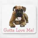 Search for boxer dog mousepads Puppies