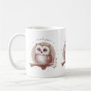 Recherche de conception de hibou tasses Chouette