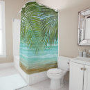 Search for palm tree shower curtains Coastal