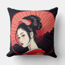 Search for geisha pillows Japanese culture