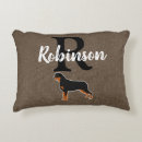 Search for rottweiler pillows Rottie
