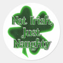 Search for irish for a day stickers Four leaf clover