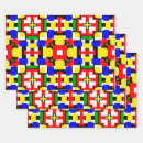 Search for red black green wrapping paper Blue