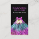 Search for funny cat business cards Dog walker