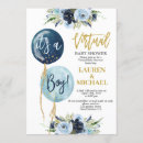 Search for virtual shower invitations Blue