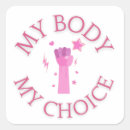 Search for feminist stickers Pro choice