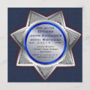 Search for office birthday invitations Police birthday party