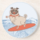 Recherche de carlin dessous de verres Animal
