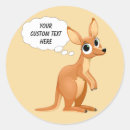 Search for kangaroo cartoon stickers Australia