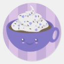 Search for cartoon hot chocolate stickers Cute