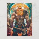 Recherche de haches cartes postales Viking