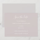Search for pink and white wedding invitations Simple minimalist