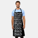Search for modern retro aprons Dad