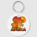 Search for africa continent keychains Red