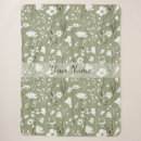 Search for sage green blankets Boho