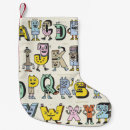 Search for alphabet christmas stockings Letter