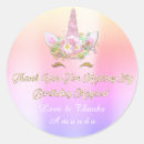 Search for pastel unicorn stickers Thank