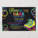 Search for glow in the dark skating invitations Party