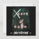 Search for escape room invitations Mystery