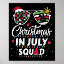 Search for kalikimaka art Santa christmas in july