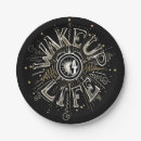 Search for clock paper plates Black and white
