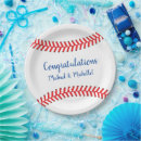Recherche de baseball baby shower plates Bébé