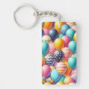Search for ballooning keychains Colourful